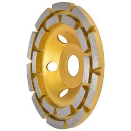 Concrete Grinding Wheels, High Concentration Diamond Cup Grinding Wheel Long Service Life for Granite (125mm)