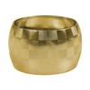 12 Pack Gold Napkin Rings, Checked Circle Napkin Ring, Serviette