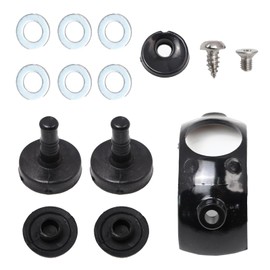 YananAC Reibungspad-Set Reibbeläge Set 1220755 Kompatibel mit Alko Aks 2004 3004 3504 Caravan Stabilisator vorne hinten Pads Seitliche Reibungspads 691418