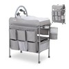 Baby Changing Table, Versatile Portable Folding Changing Table, Waterproof Diaper