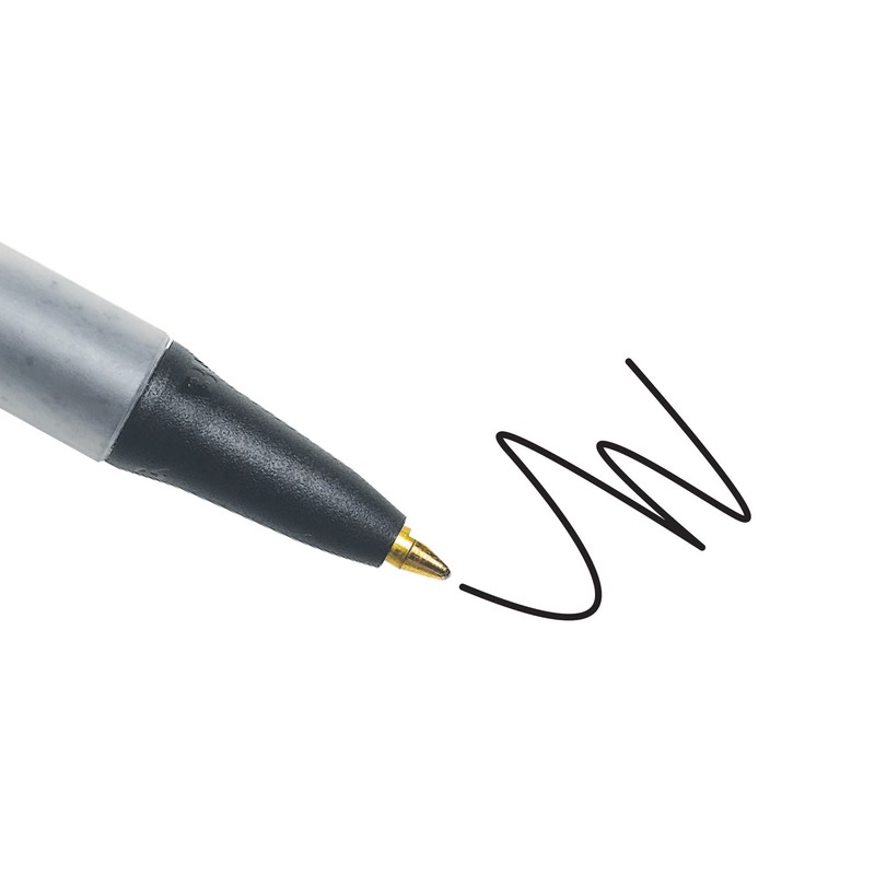 BIC ECOlutions Retractable Ball Pen, Medium Point (1.0 mm), Blue,