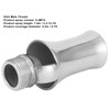Stainless Steel Cedar Shaped Fountain Nozzle Adjustable Water Spray Head