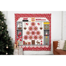 Christmas In Europe Quilt Book by Erla Gudrun