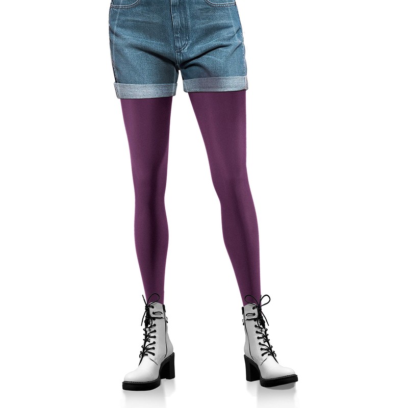 sesto senso Women's Thermal Tights Winter Warm 100 Denier Opaque,