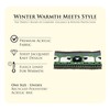 Aran Knitted Sheep Headband, Winter Headband for Women (Mushroom, One