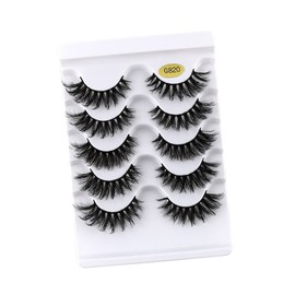 Outanaya 5 Pairs False Eyelashes Makeup Lash Decors for Party Extension Eyelashes