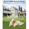 Jugbow Dog Shock Collar 3300ft Training Collar With Remote 4