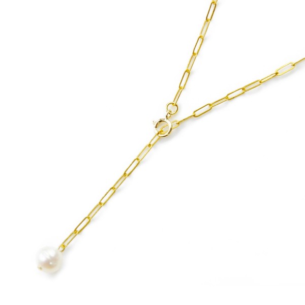 Accessories Salt Freshwater Pearl & K14GF Chain 3-Way Women's Long