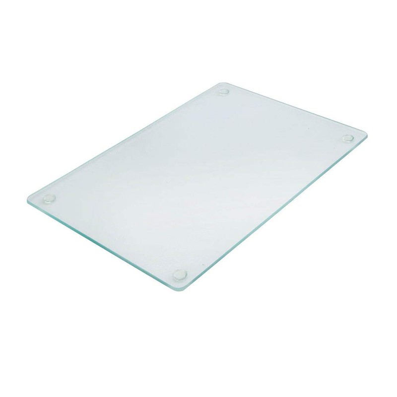 Murrey Home Glass Cutting Board Set for Kitchen Counter, Tempered