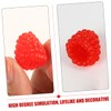 Vaguelly 16pcs Simulation Fruit Model Decorations Fruits Decorate Fruitful Plastic