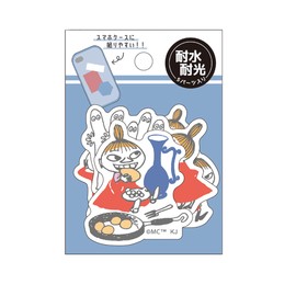 Kamio Japan Moomin Seal Mini Deco Collage Sticker Lovely Lunch 218145
