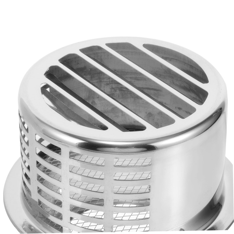 OSALADI Stainless Steel Exhaust Vent Cap Outside Vent Cover Wall-Mounted
