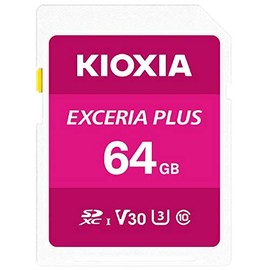 KIOXIA EXCERIA PLUS SDHC Card 64GB CLASS10 KSDH-A064G