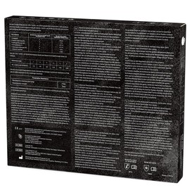 EUROPAPA® 50 x Extra Thick Nitrile Gloves, DiamantGrip Diamond Perfect Grip Disposable Gloves, Assembly Protection Gloves, Powder-Free, Latex-Free Work Gloves (8 mil, XL, Black)