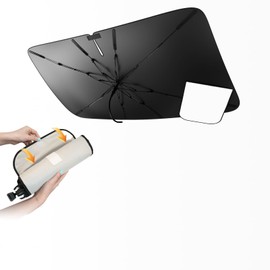 LFOTPP 2025 Innovation, Storage & Fabric for Toyota Pro Box 160 Series, Front Umbrella Sunshade, Curved Center Rod, Sun Protection, UV Protection, 10 Fiberglass Ribs, NSP160 V/NCP16# V/NHP160 V Type