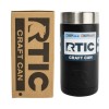 RTIC Tall Boy Craft Can Koozie 16oz Black Charcoal