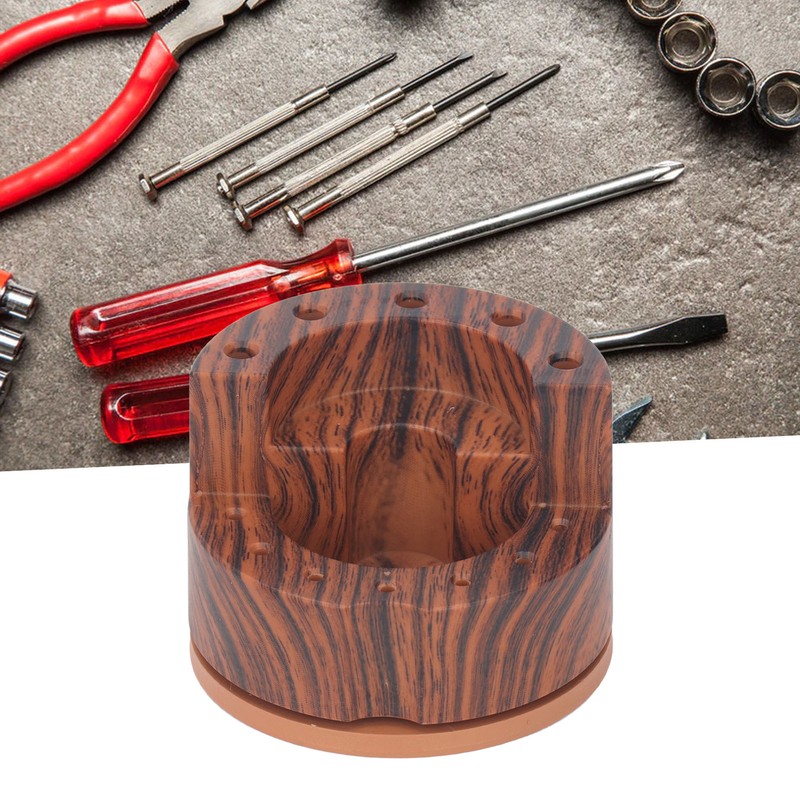 Rotary Screwdriver Storage Box Multifunctional Plastic 360 Degree Rotating Graver