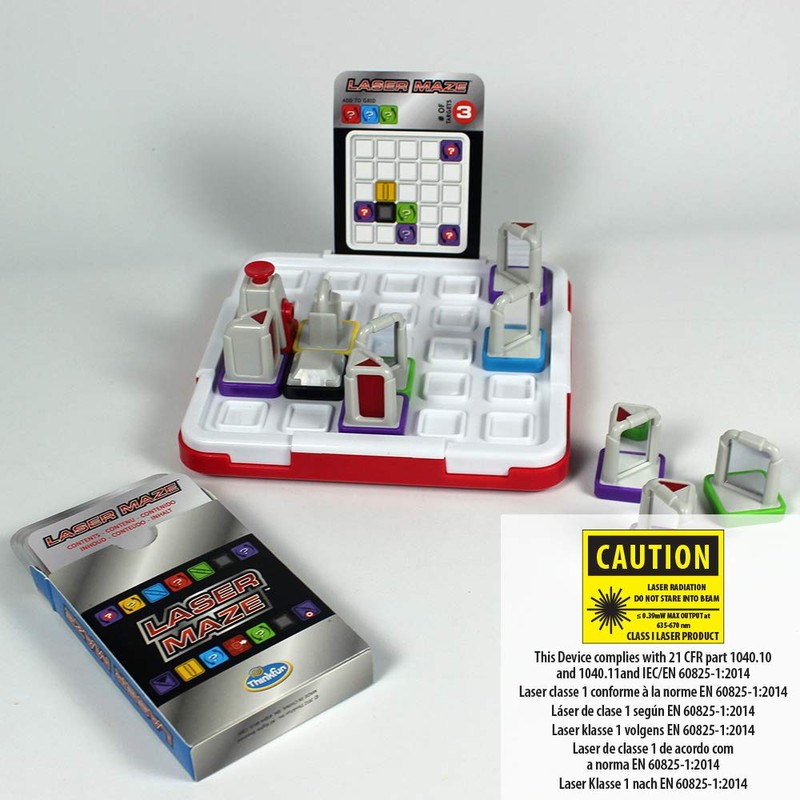 Thinkfun Laser Maze Logic, Logic Challenge & Brain Game -