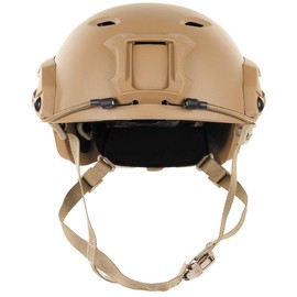 MFH Helmet, fast-paracaidista, Coyote, Rails, abs-plástico