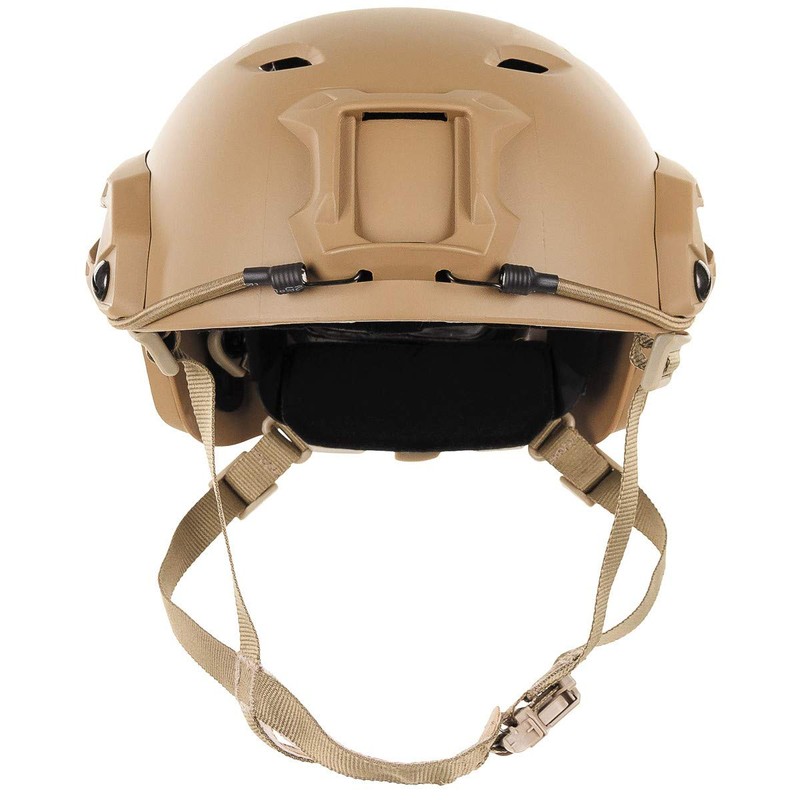 MFH Helmet, fast-paracaidista, Coyote, Rails, abs-plástico