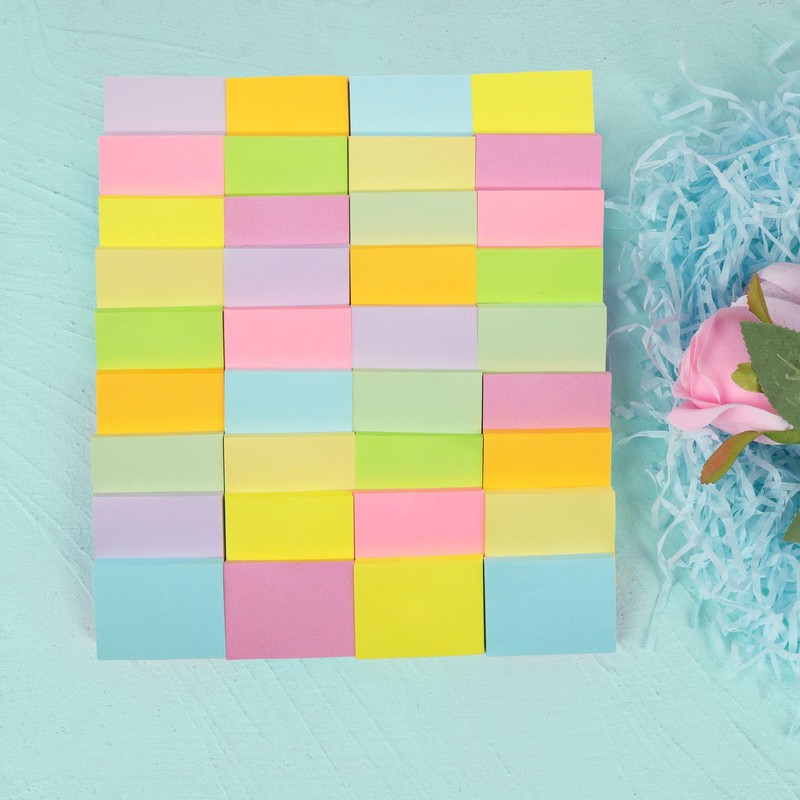 36 Pack Sticky Notes 1.5x2 in Post, 2160 Sheets Post