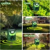 Jahy2Tech 4 Pack Ultrasonic Solar Animal Repeller Motion Sensor Yard
