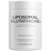 AwiaubCodeage Liposomal Glutathione 1000 mg, GlutaONE Antioxidant Phospholipid Complex, L-Glutathione