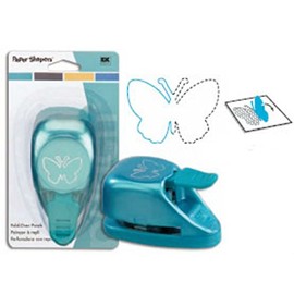 Fold Over Butterfly Med Punch