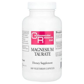 Cardiovascular Research Magnesium Taurate 125 mg, Creamy White, 180 Capsules (MAGT2)