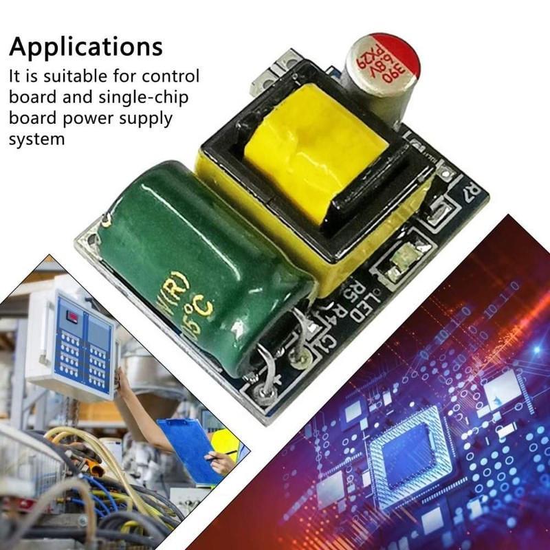 POFET 2PCS AC 220V To DC 5V Micro-Volume Isolated Switching