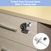 2Pcs Wardobe Locks with Key Zinc Alloy Material, Anticorrosion Antirust