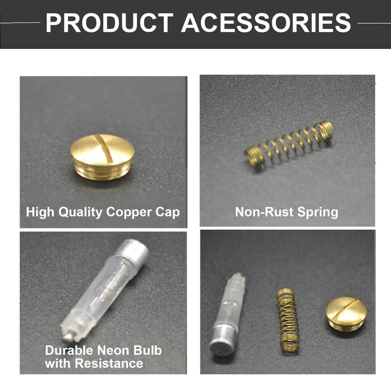 Fielect Circuit Tester, Voltage Tester Pen Screwdriver Electric Test Detector,