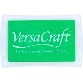 Tsukineko Kiwi Versacraft Ink Pad, Synthetic Material, Green, 6.3 x 9.7 x 2 cm