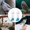 2 Pezzi Abbeveratoio per Uccelli, Distributore Acqua Uccelli, Abbeveratoi per