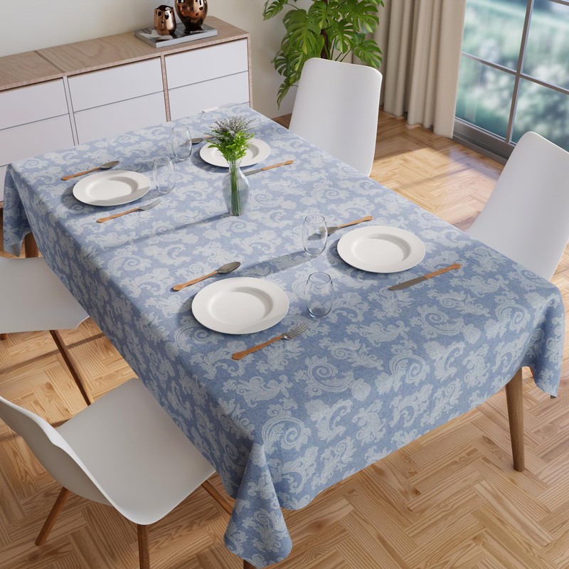 Encasa 4 to 6 Seater Dining Table Cloth 145x180 cm