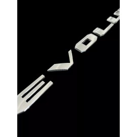 Unbranded TRUNK LID BADGE EMBLEM FOR MITSUBISHI LANCER EVO EVOLUTION VIII 8 LETTERS CHROME