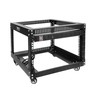 RIVECO 6U Server Rack with Wheels Open Frame Networking Rack+