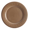 Rachael Ray Cucina Dinnerware 16-Piece Stoneware Dinnerware Set, Mushroom Brown