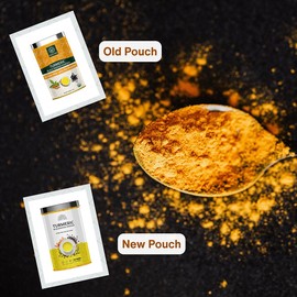 Turmeric Curcumin Powder with Black Pepper - Turmeric Latte Mix with Turmeric Curcumin, Black Pepper - Golden Milk Instant Drink Mix Powder