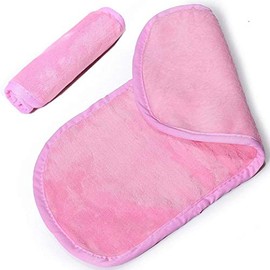 Microfibre Makeup Remover Cloth Face Cleansing Towel 6 Pack (Pink)