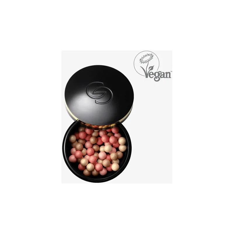 Perlas Iluminadoras Oriflame Giordani Gold con Srum Strobe Peach