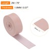 Rebower Flat Leather Strip,1 Inch Wide 79 Inch Long Leather