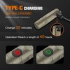 TUNENGE S15 Rechargeable Keychain Flashlight,650 High Lumen EDC Flashlight,Super Bright