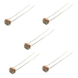 5 x Photoresistor Fotoresistor LDR SENSOR RESISTOR LIGHT DEPENDENT 5 mm GL5516