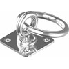 Eye Plate with Swivel and Ring 40 x 40 Stainless