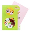 Sunstar Stationery PUIPUI Molker, Clear File, Die Cut, B Pattern