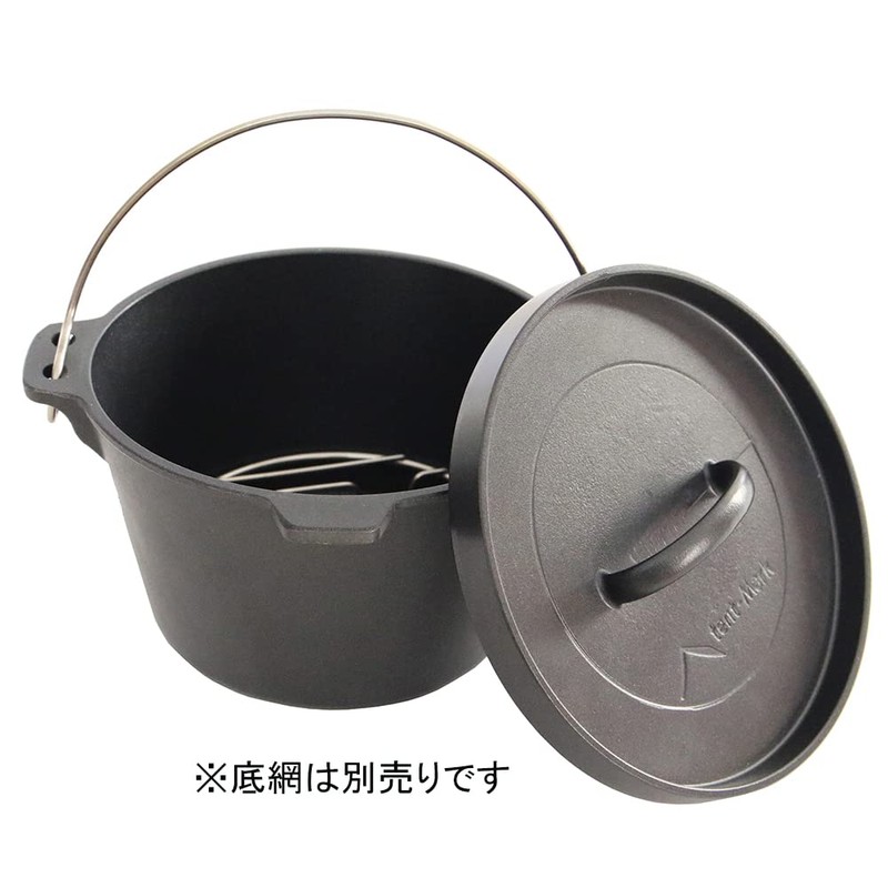 Tent-Mark Design Aluminum Dutch Oven 6" Lightweight with Storage Bag
