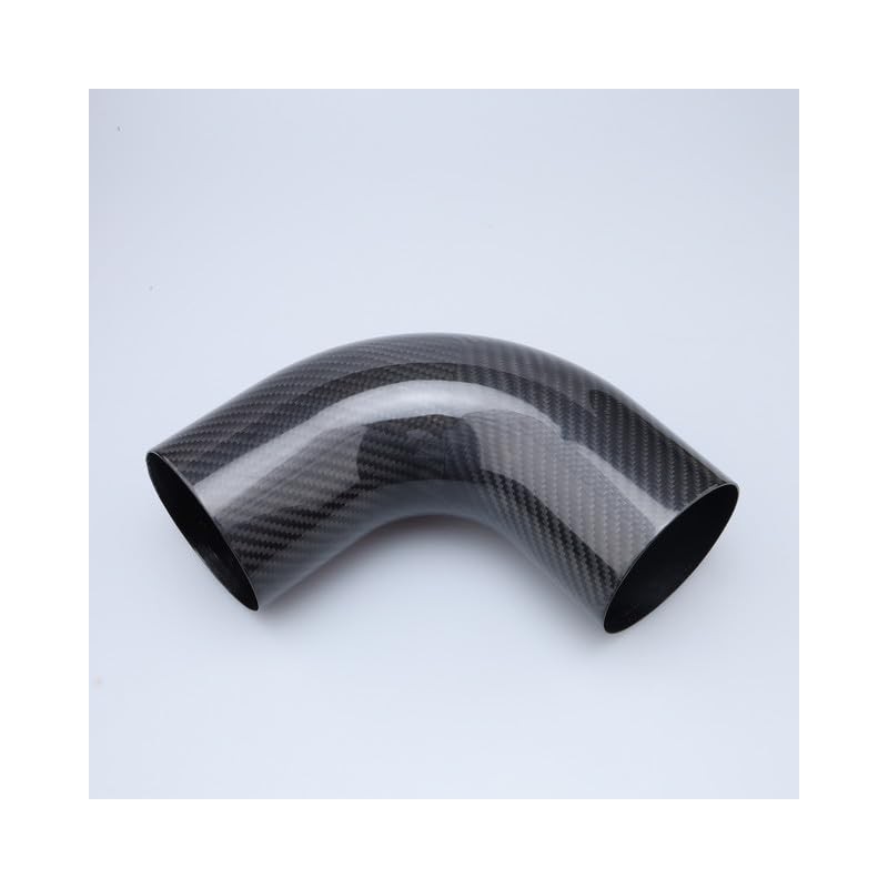 AC PERFORMANCE OD 3 inch (76mm) 90 degree Carbon Fiber