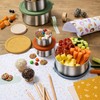 Everusely - Stainless Steel Containers with Lids - Set of