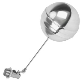 awliye Stainless Steel Float Valve G 1 Inch DN25 Water Sensor Float Ball Valve 32 mm Male Thread Float Valve Body for Water Tank Water Tower Water Level Control Valve Automatic Tank Pool